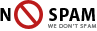 No SPAM Policy